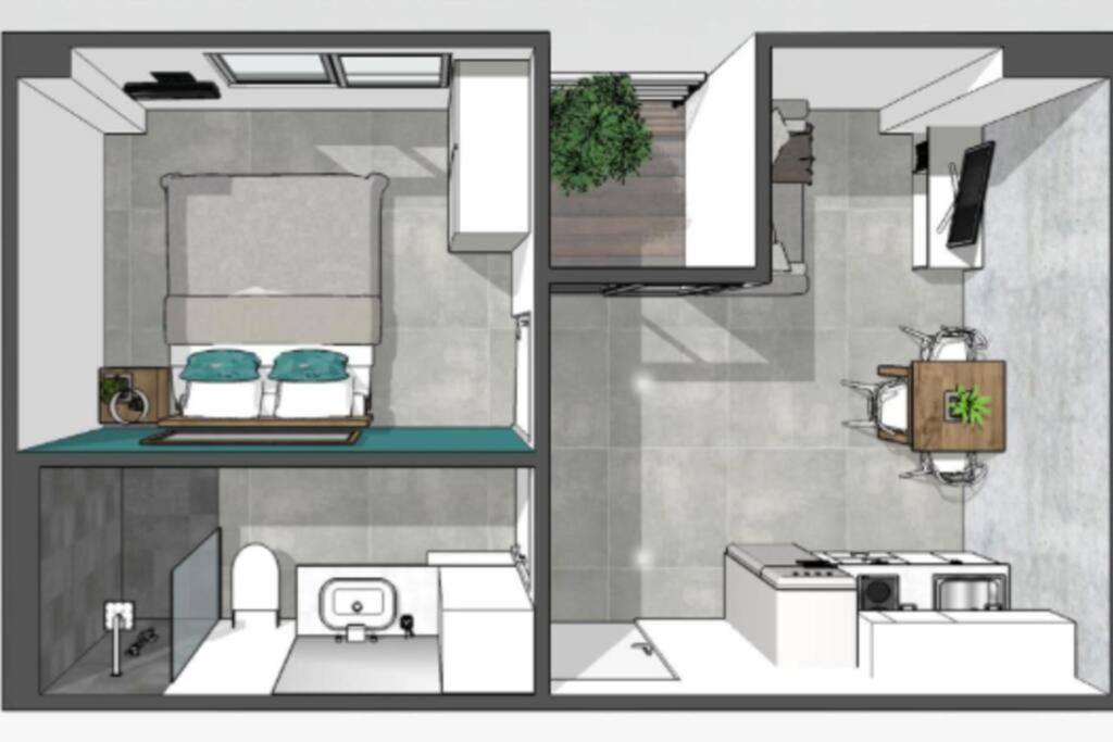 Contemporary 1br - Nv-724 Lejlighed *